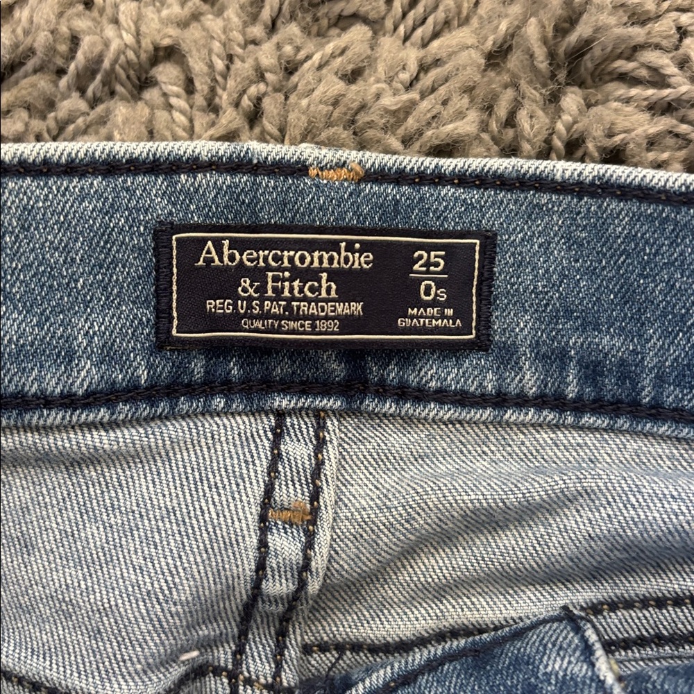 Abercrombie & Fitch Light Blue Flare Jeans - Picture 2 of 2